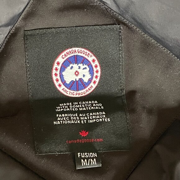 Canada Goose Expedition Black Men's Parka Heritage Size: M - Picture 14 of 16
